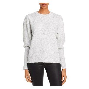 NWT New AQUA Curve Bloomingdales Grey Mélange Long Sleeve Sweater Size 2X